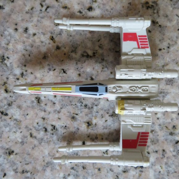 Vtg STAR WARS X-Wing Fighter Die Cast & Hard Plastic Miniature LFL CGW55(K155) - Picture 3 of 5
